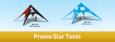 Promoadline Promo Star Tents